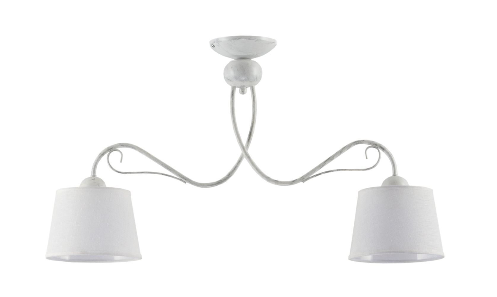 Weiße Deckenleuchte LOCOLA L:80cm Esszimmer Lampe