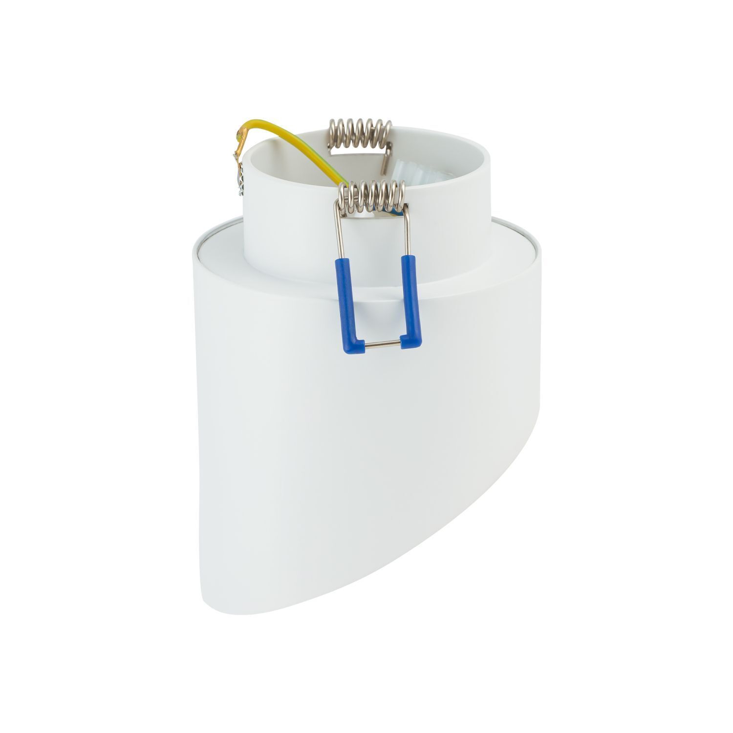 Spot encastré GX53 Blanc Aluminium Plafond encastré