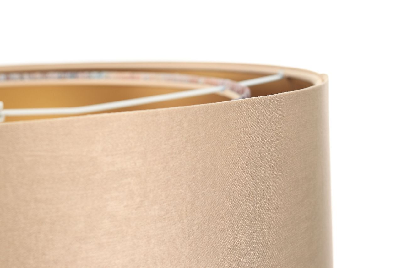 Suspension Satin E27 ronde D : 50 cm en or multicolore Zubehor