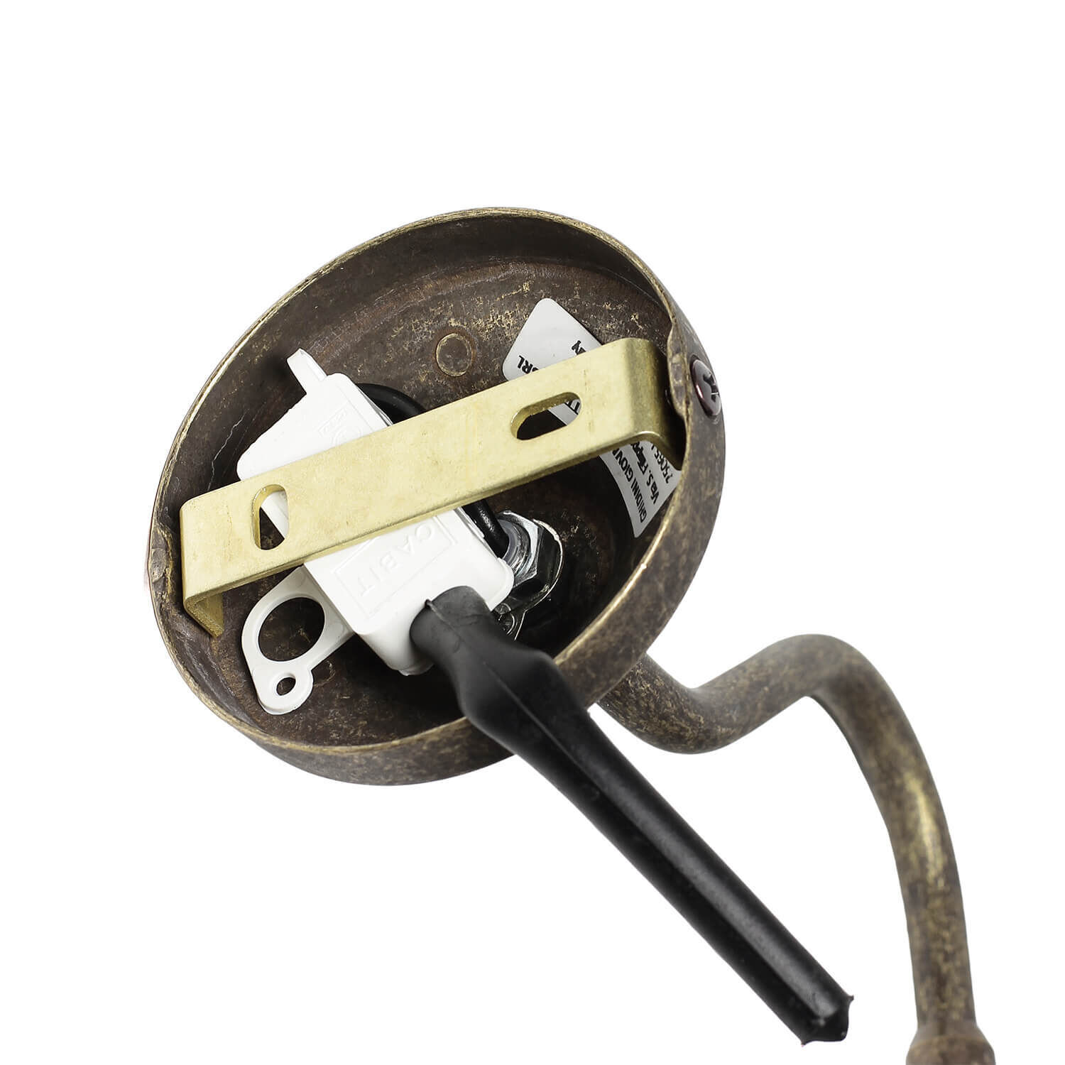 Applique en laiton en bronze antique Applique en laiton en bronze antique