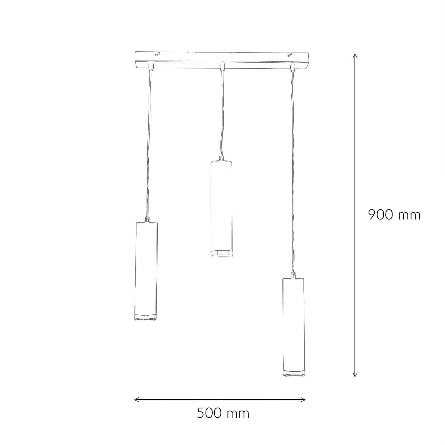 Suspension Moderne Noir Lampe de table en aluminium