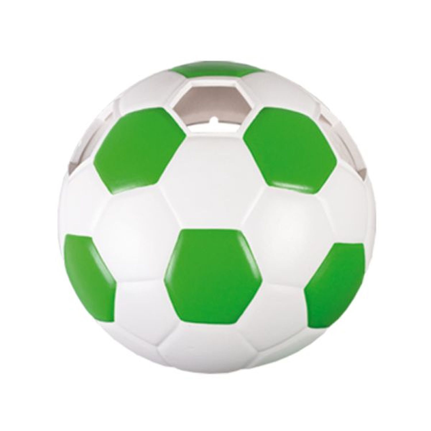 lx101pzi-kinderzimmer-fussball-em-wandleuchte-frankreich-lampe-wand-gruen-weiss Fußball, Soccerball, Gummi Ball, grün-weiß, Spielball