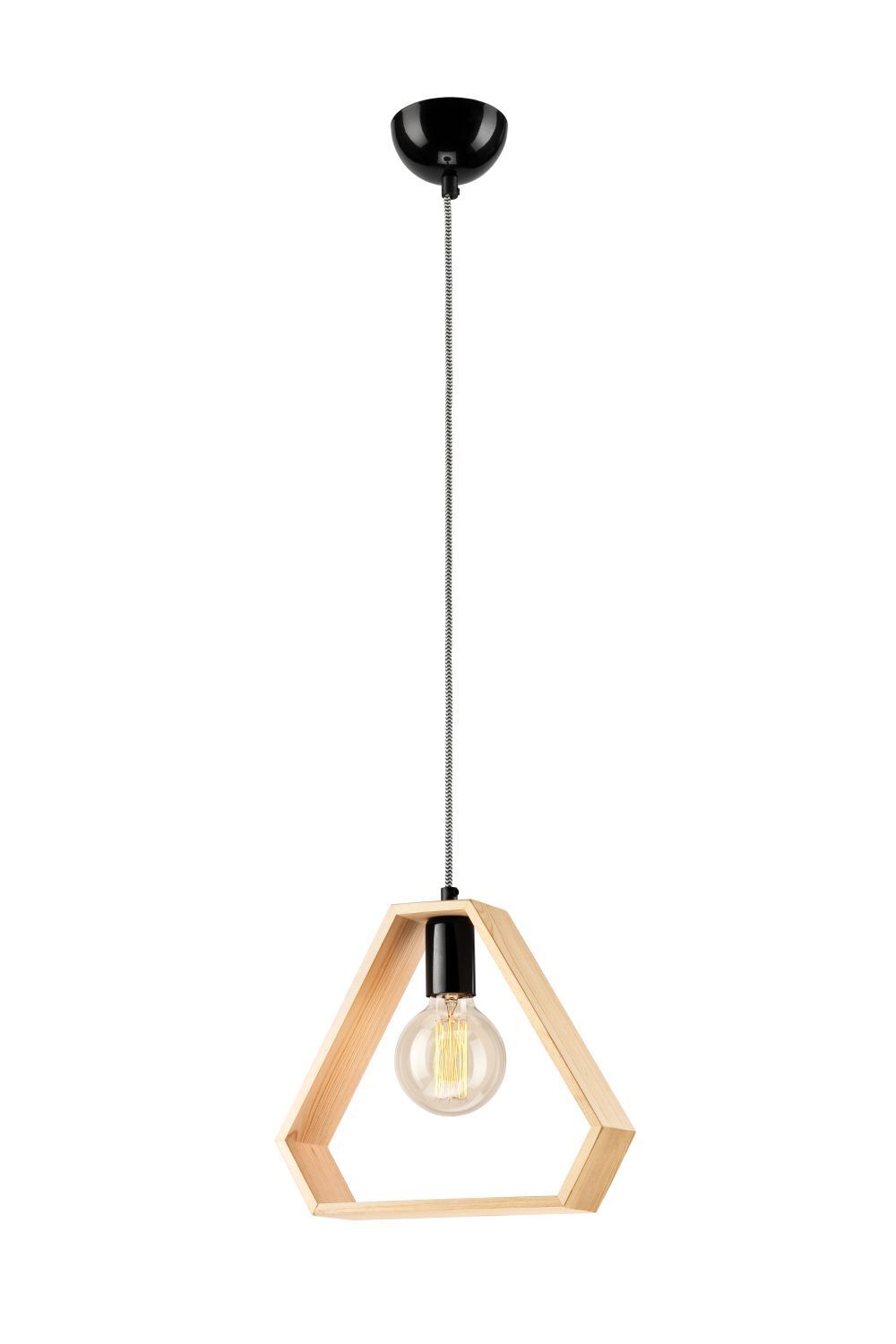 Esstischlampe Pendelleuchte Braun Wohnzimmer Holz