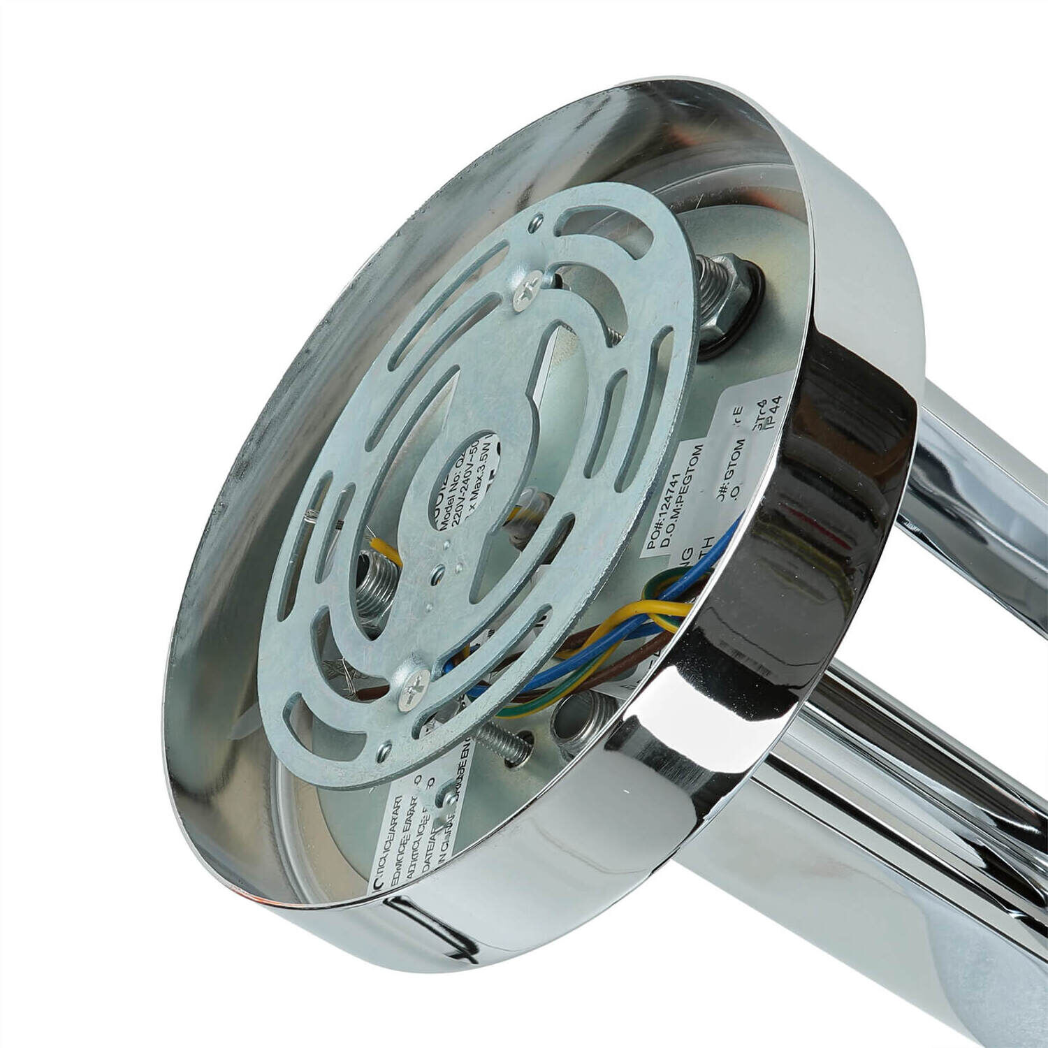 LED Deckenleuchte Bad satiniertes Glas blendarm IP44 Drinnen