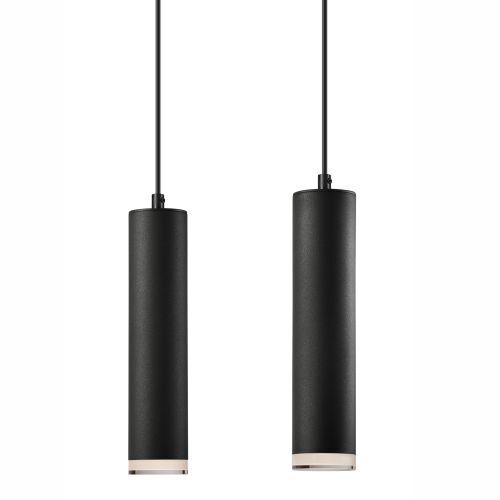 Lampe à suspendre FAITH Noir Aluminium Moderne Table à manger