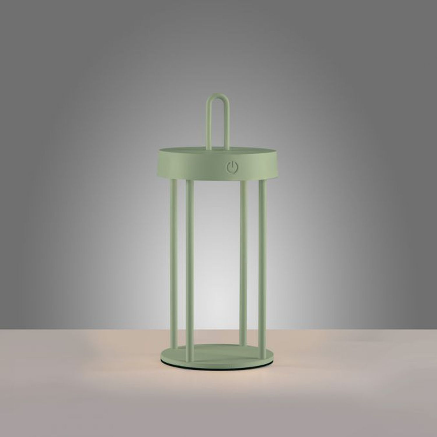 Lampe de table LED rechargeable Aluminium dimmable IP44 2 W Vert