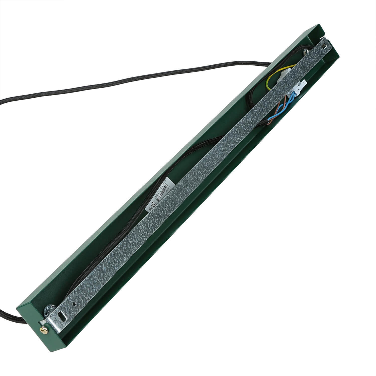 Elegante Pendelleuchte Dunkelgrün Gold E27 85,5 cm Schwert, Waffe