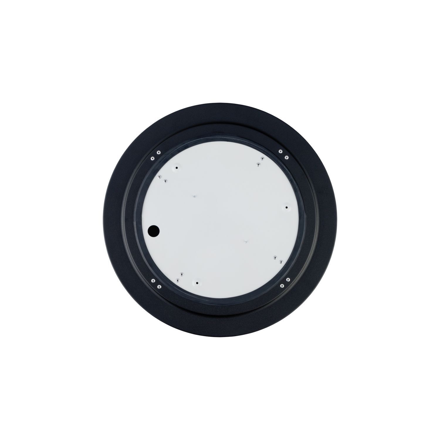 Plafonnier LED 4000 K 2200 lm Ø 40,5 cm rond noir