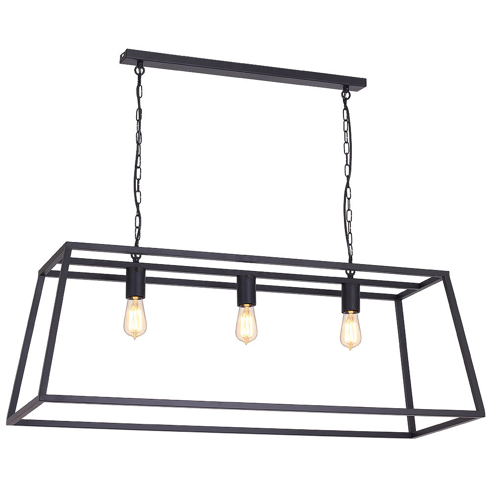 Hängeleuchte FRAME Schwarz