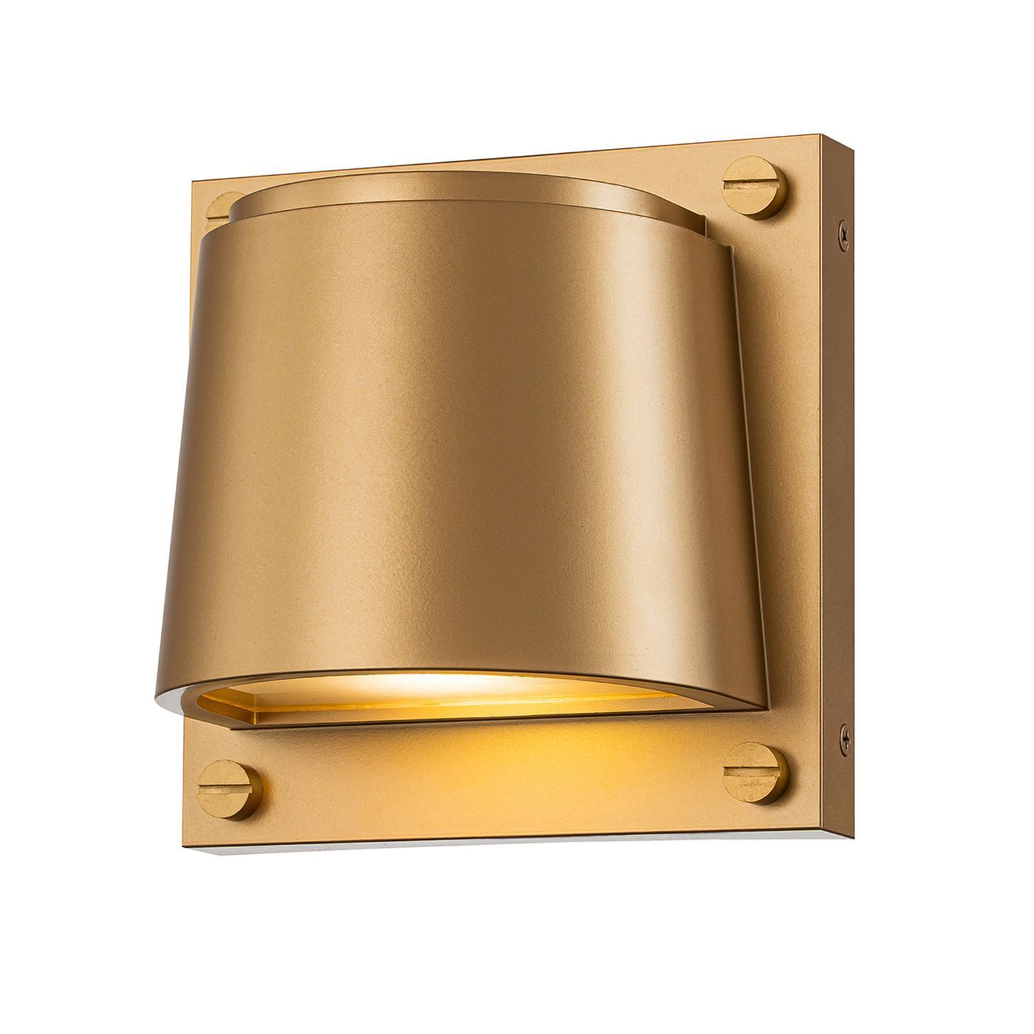 Lampe d'extérieur IP44 en laiton antique GU10 LED 3000 K Downlight