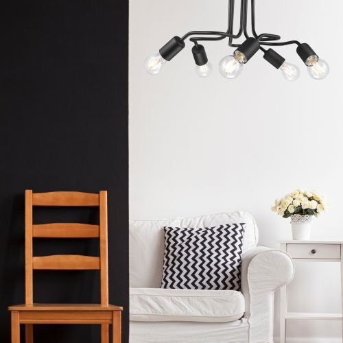 Esszimmer Deckenleuchte Schwarz Modern Wohnzimmer
