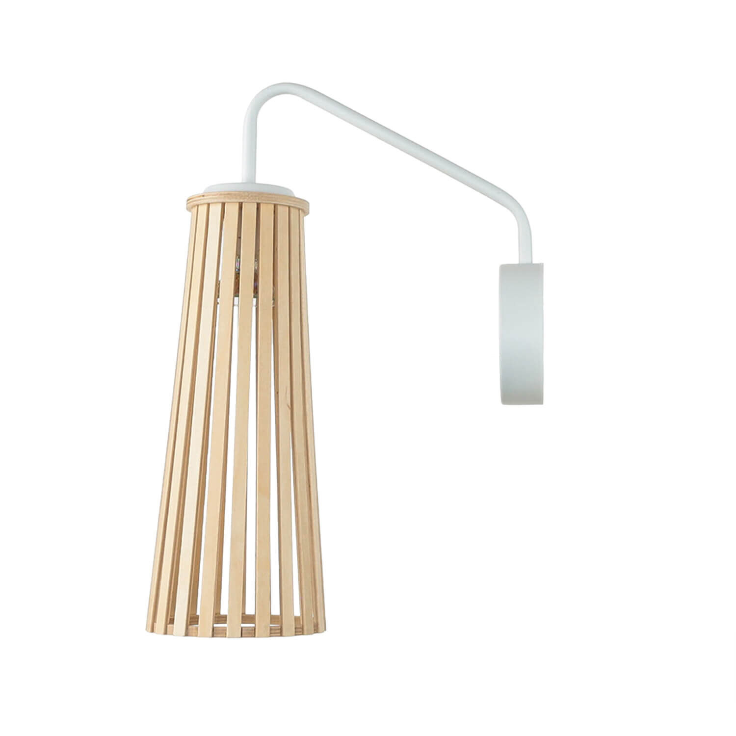 Wandlampe Holz Weiß Dover