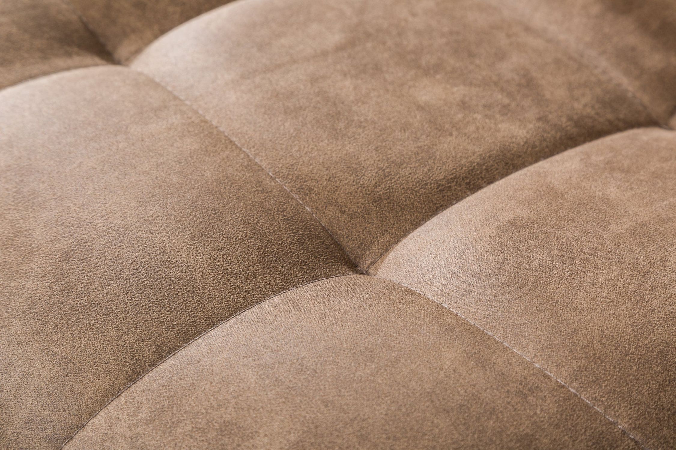 Freischwinger Stuhl Beige Schwarz aus Stoff Metall Textur, Kissen, Dekoration für Zuhause