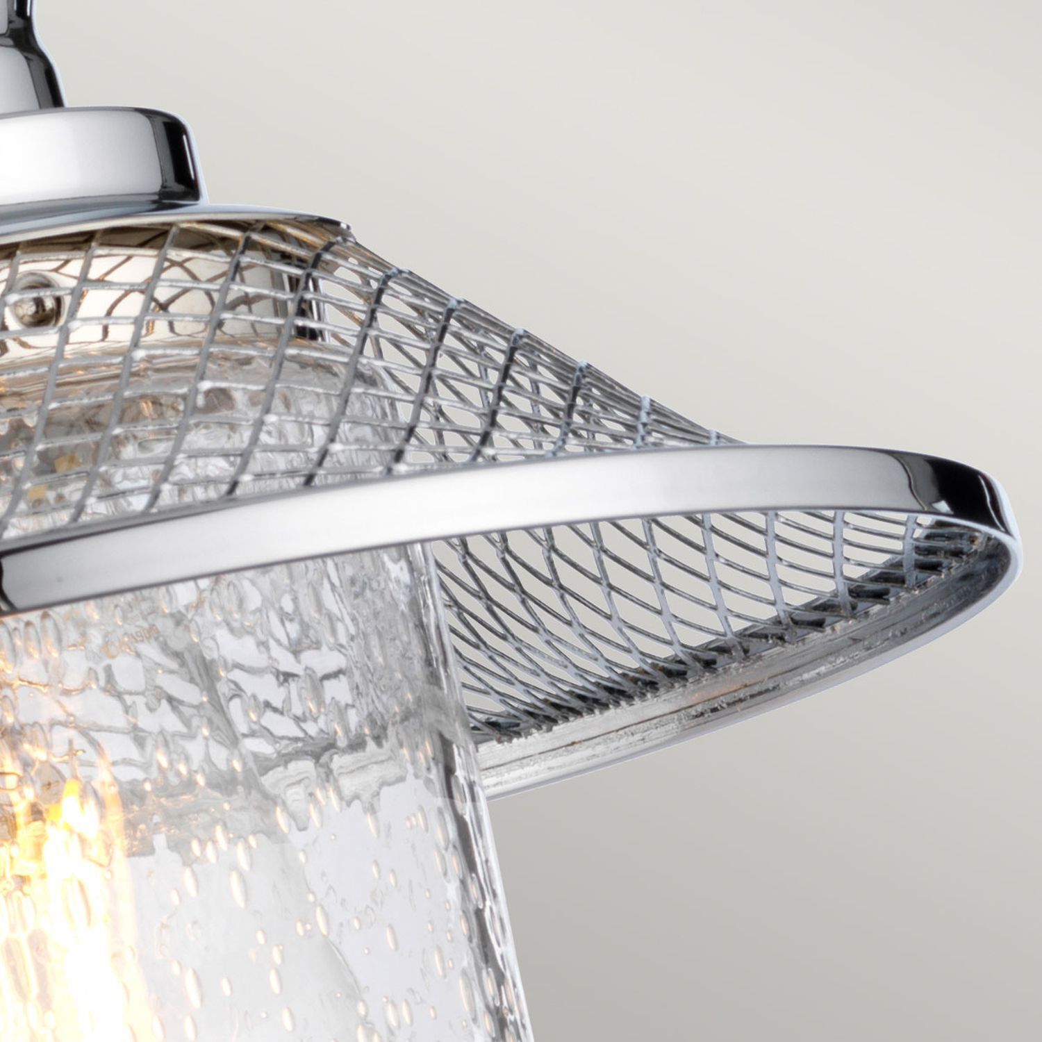 Badezimmerlampe Wand Metall Glas E27 IP44 H: 30 cm Vintage Drinnen, Beleuchtung, Badezimmer, Zimmer