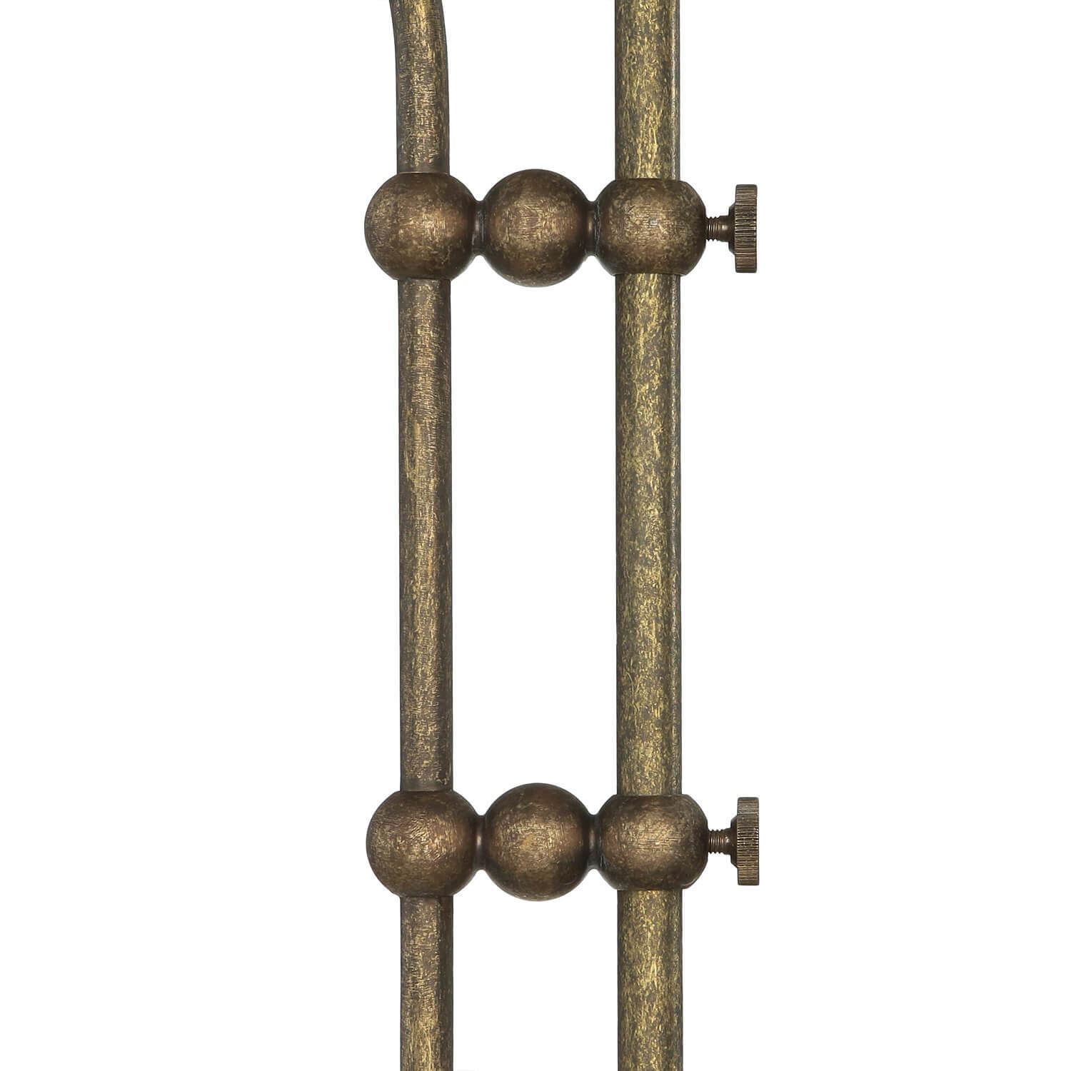 Rustikale Stehleuchte Standlampe E27 Fiordo Bronze, Mace Club, Waffe, Schwert