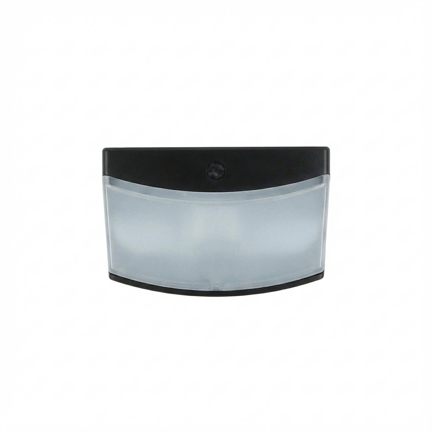 LED Solarleuchte Bewegungsmelder Weiß 3000 K B: 10,6 cm