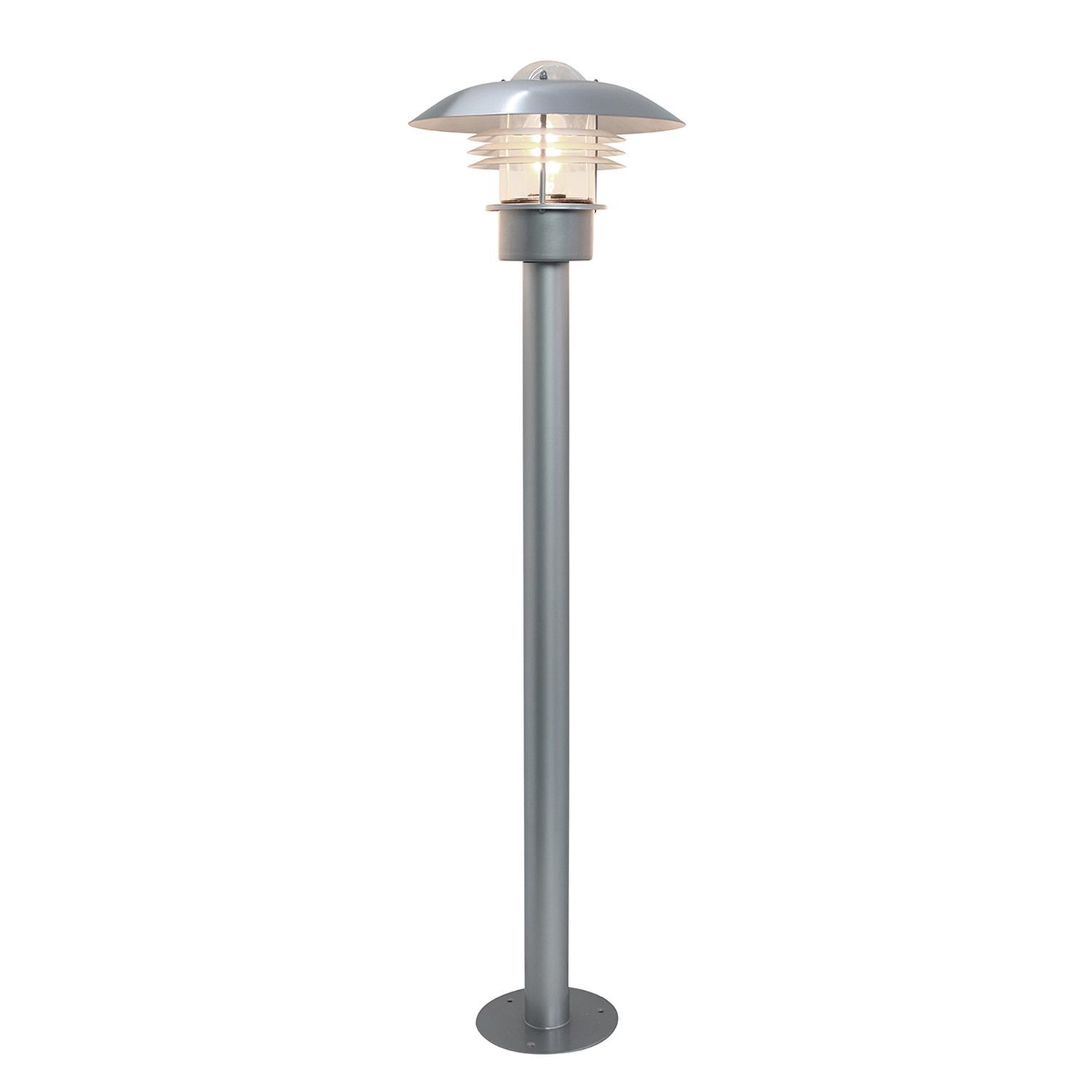 Lampe d'extérieur Acier inoxydable 100 cm Argent Scandinave IP44
