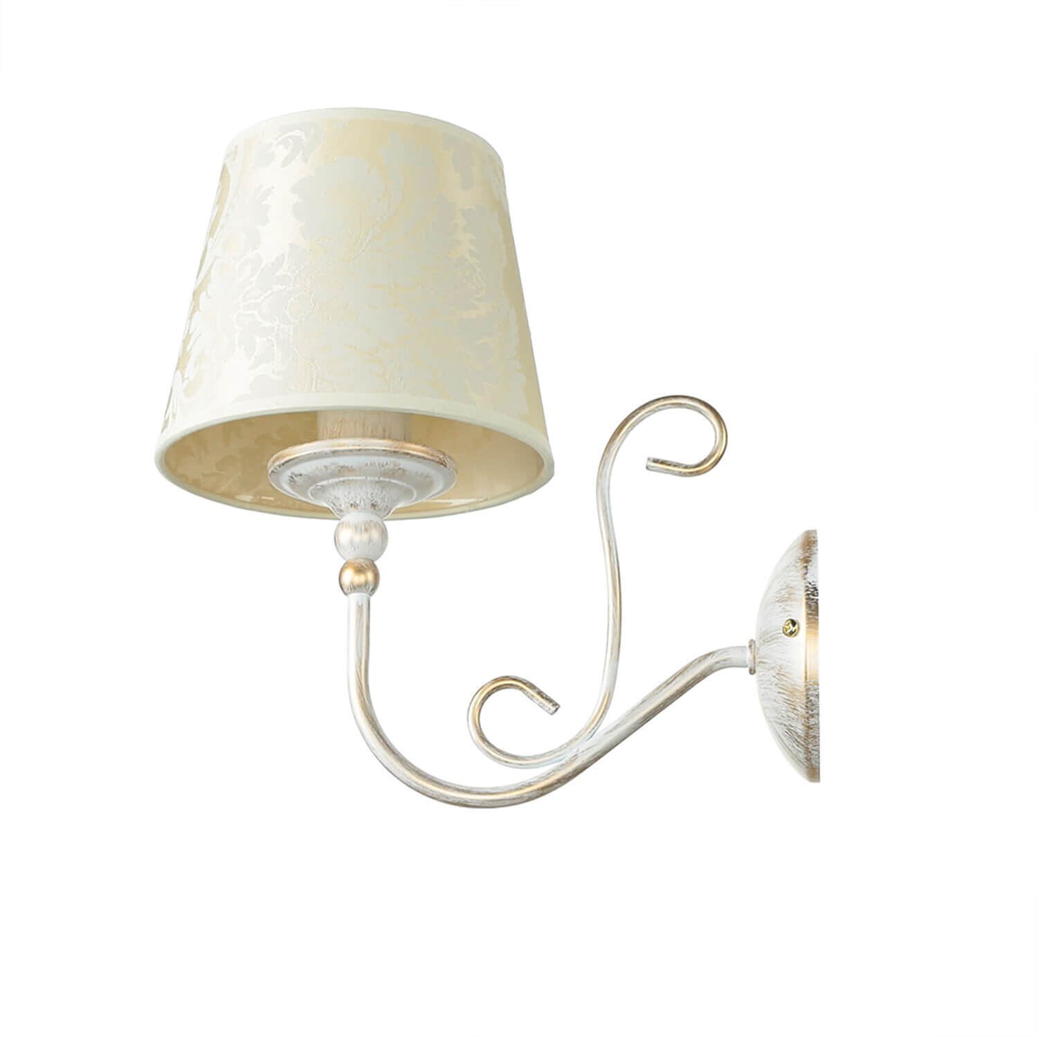 Applique murale shabby motif baroque GANARA Lampe, Lampenschirm