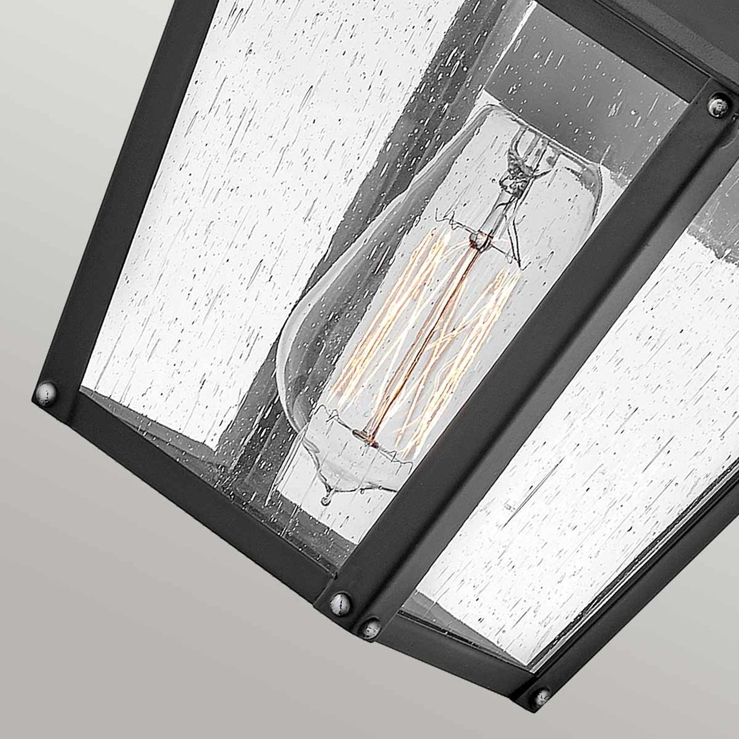 Lampe d'extérieur murale IP44 35,1 cm de haut Noir E27 Rustique Beleuchtung, Leuchte