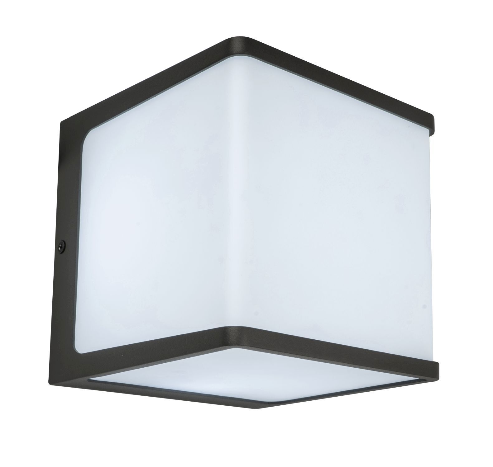 LED Außenwandlampe Anthrazit Aluminium IP54 4000 K 19 W