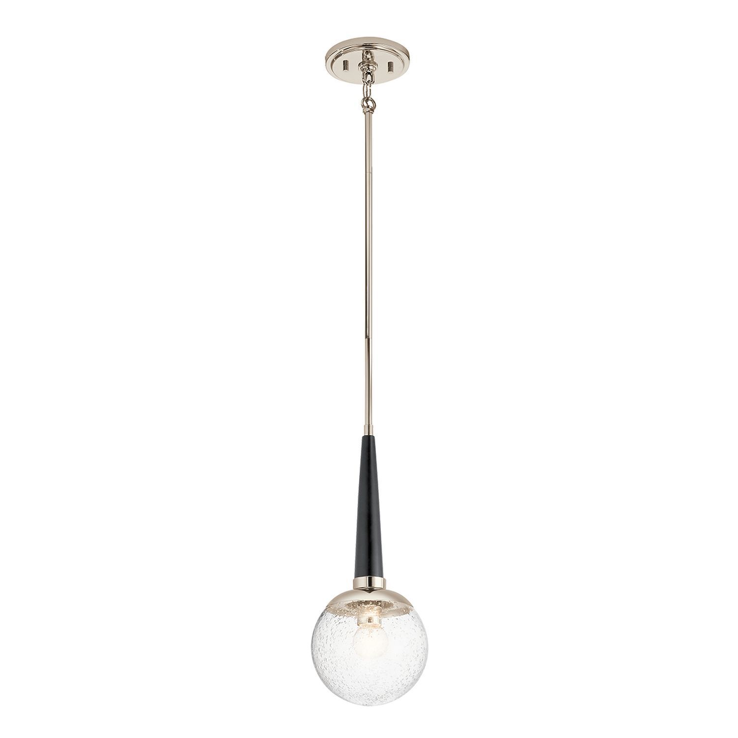 Suspension ronde D : 19,5 cm E27 Parapluie sphérique Verre de pluie