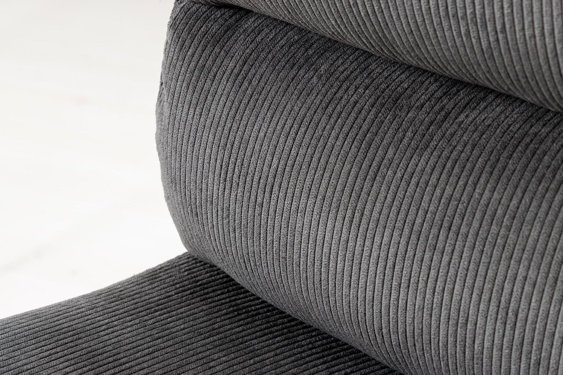 Barstuhl höhenverstellbar Cord Metall Grau Schwarz drehbar Dekoration für Zuhause, Kleidung, Hosen, Kissen, Leinen