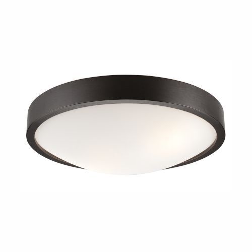 Deckenleuchte FERNLY Braun Modern rund Wohnzimmer