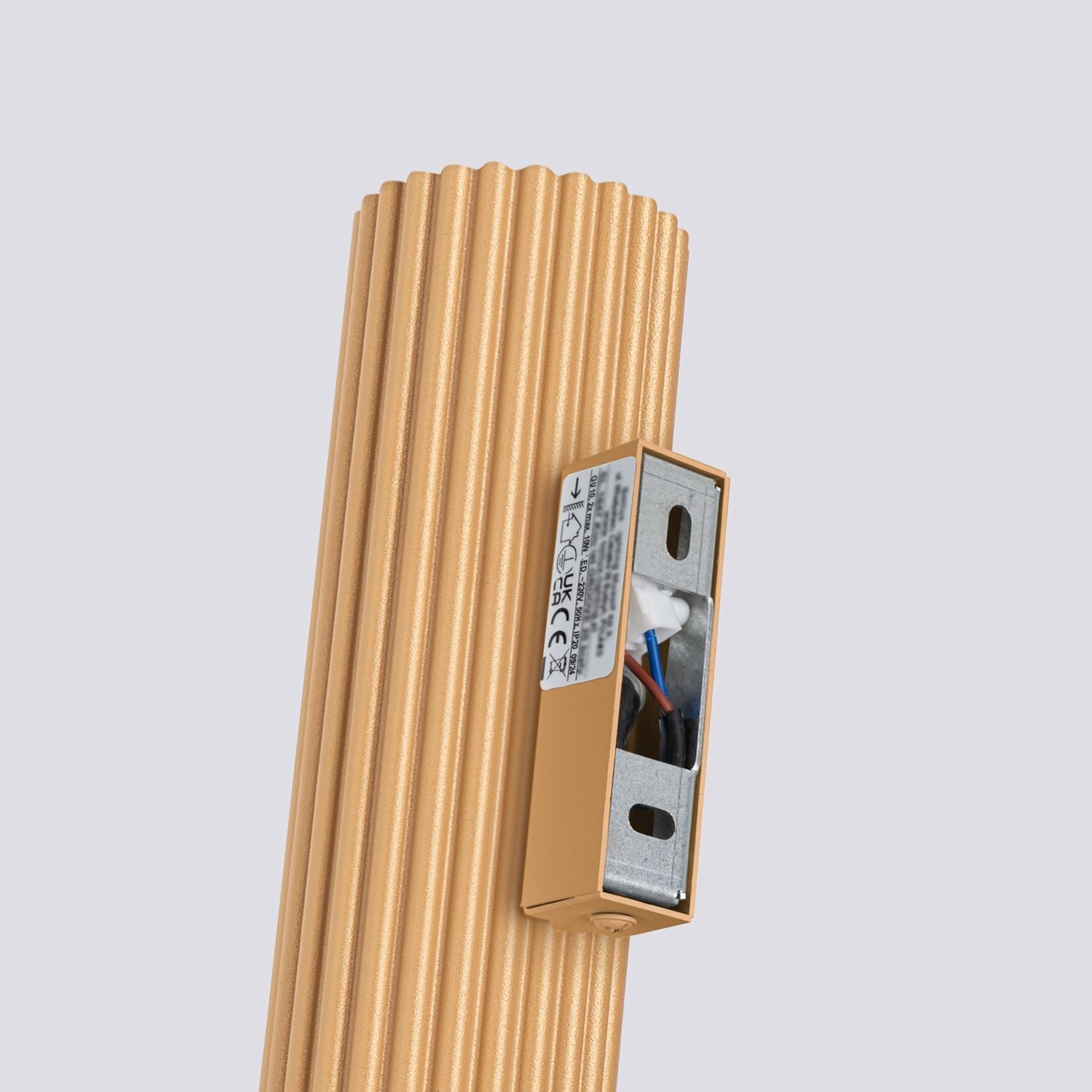 Up Down Applique H : 30 cm en or GU10 2 flammes Moderne Drinnen, Innenarchitektur