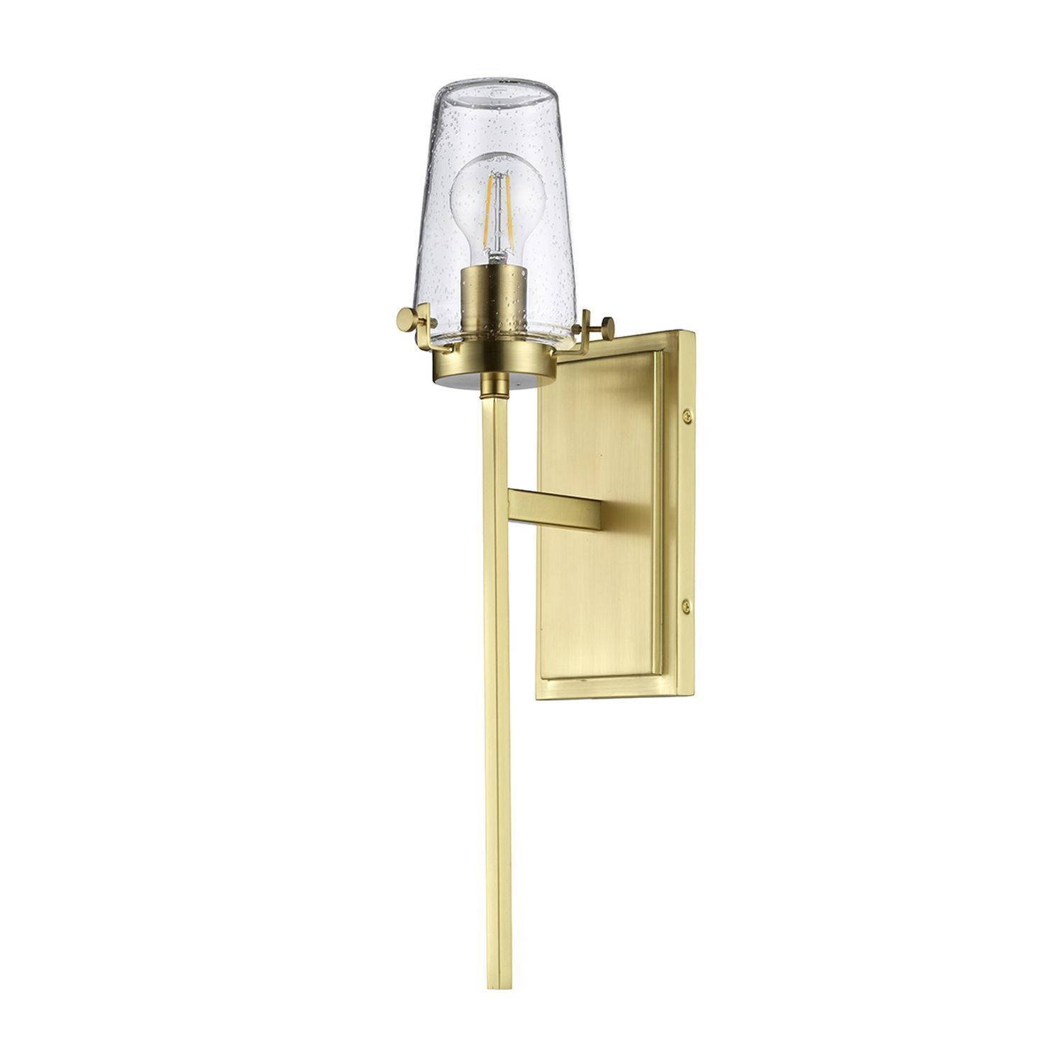 Lampe de salle de bain murale en laiton Art Nouveau E27 IP44 GAMBAR