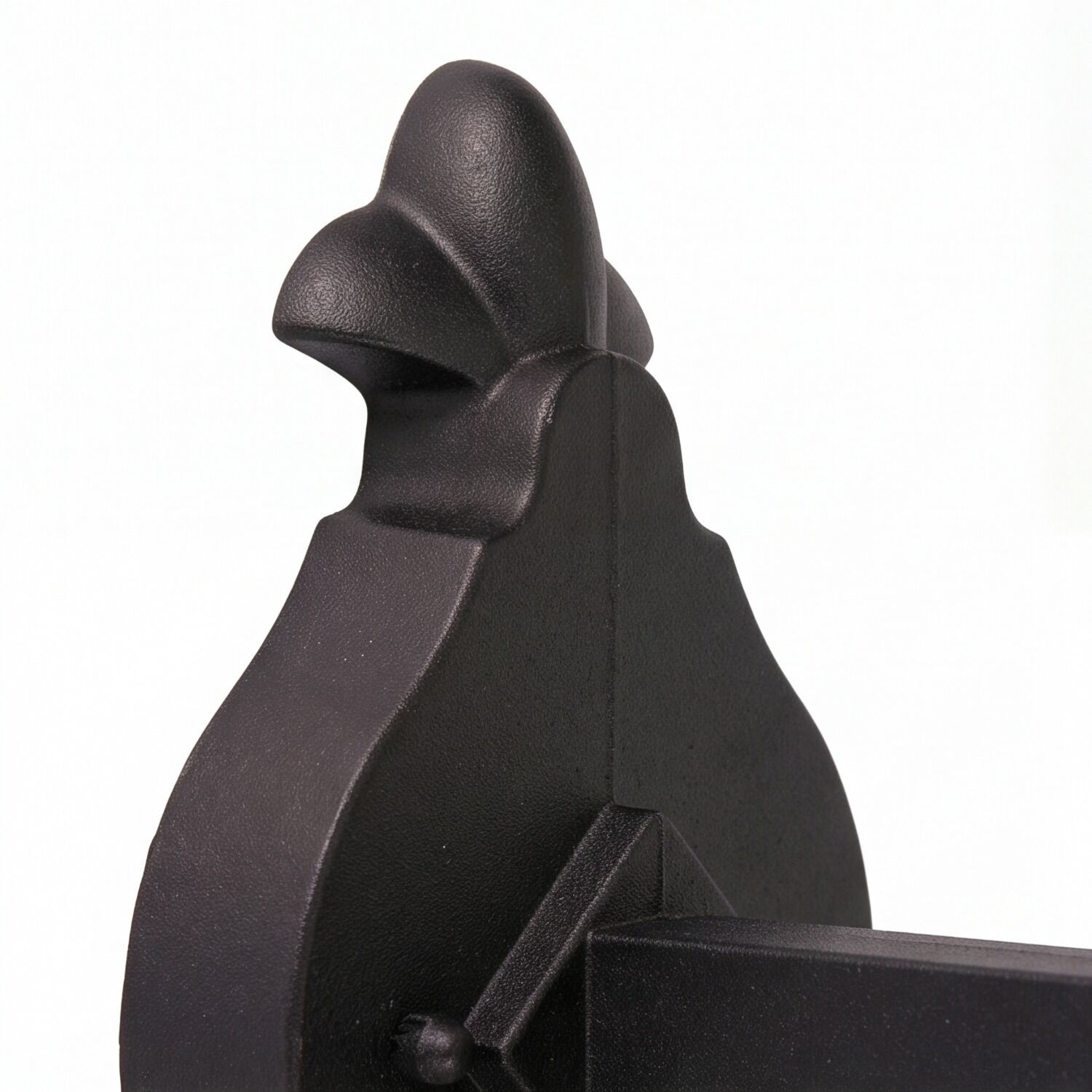 Wandbildrahmen, Spitzes Ornament, Schwarz, Leinwandhalter, Dekoration