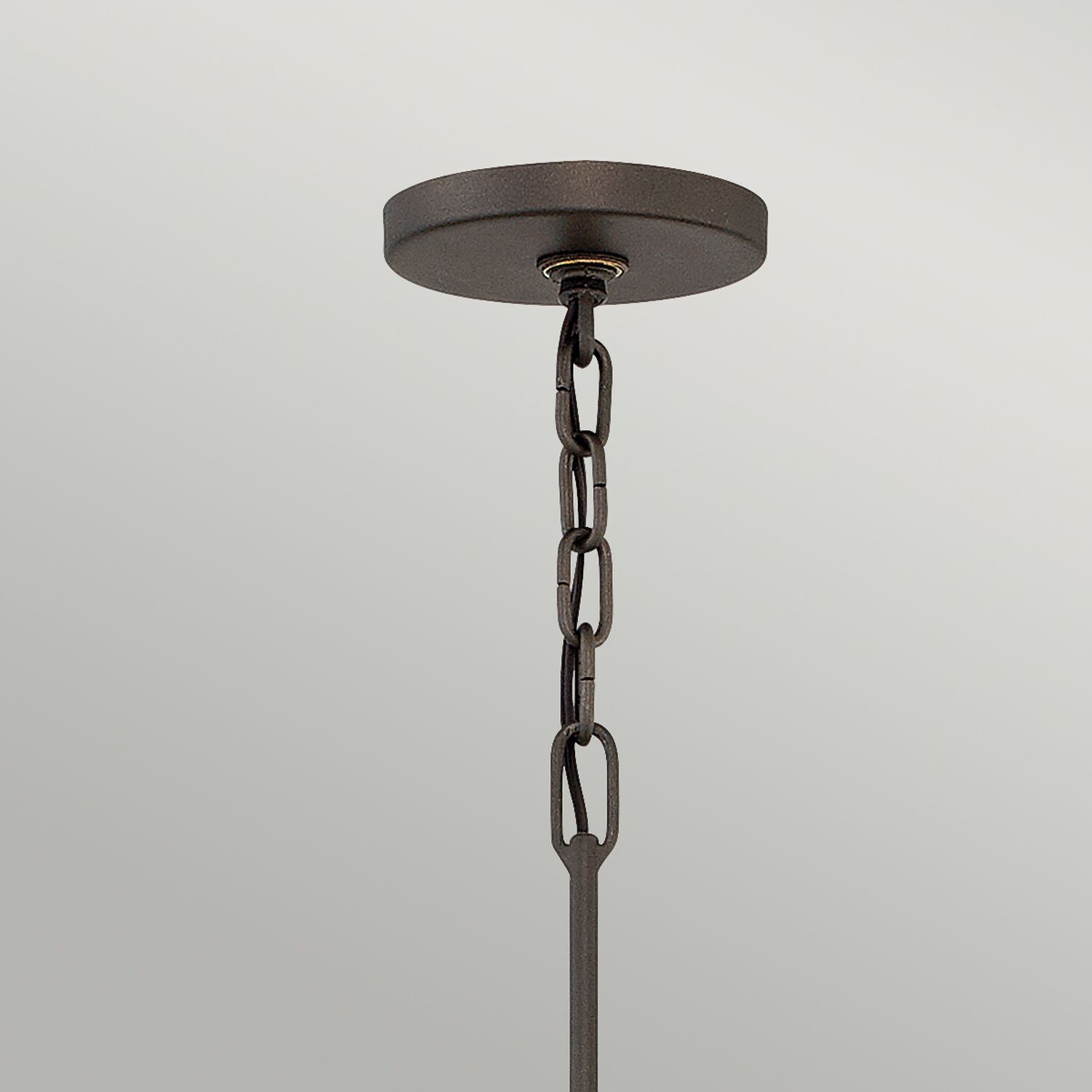 hängende lampe, kette, metall, rostoptik, lüster?