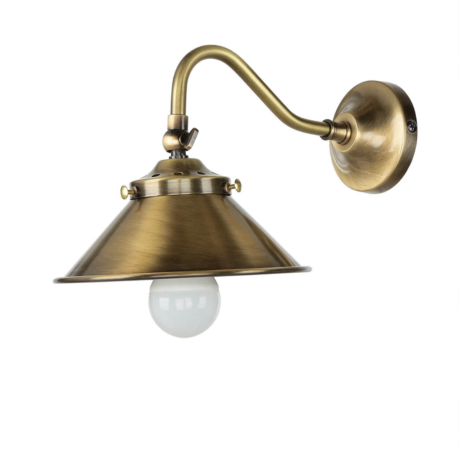 Applique murale orientable laiton E14 ALICE Bronze, Leuchte, Zimmer, Duscharmatur, Lampe