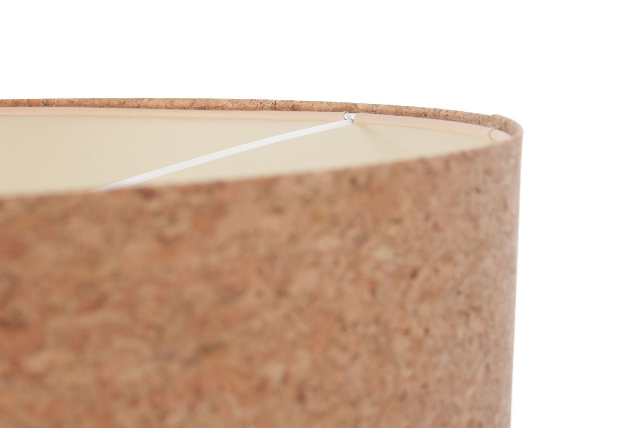 Lampe à suspendre Salon Naturel E27 Ø 50 cm Liège Moderne