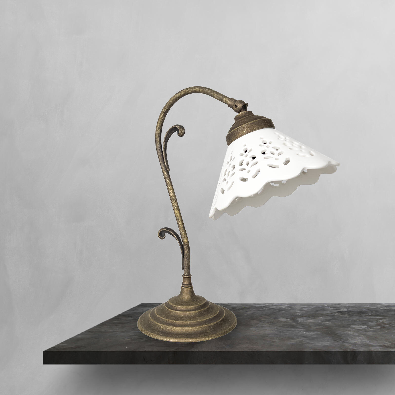 Lampe, Lampenschirm, Tischlampe