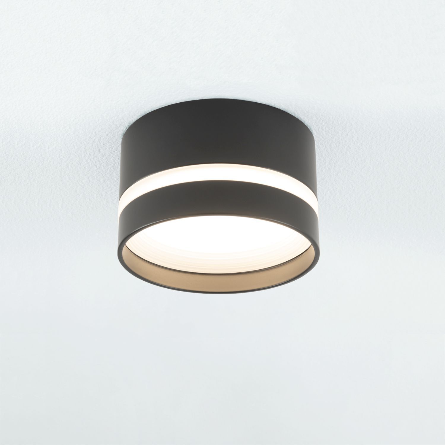Spot encastré Noir GX53 Ø 8,5 cm Aluminium Moderne