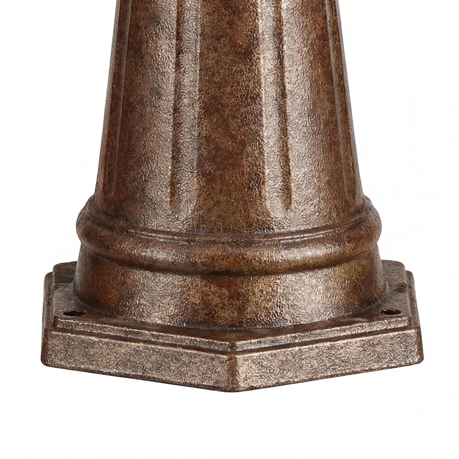 Metall, Tischfuß, Basis, Fuß, Bronze