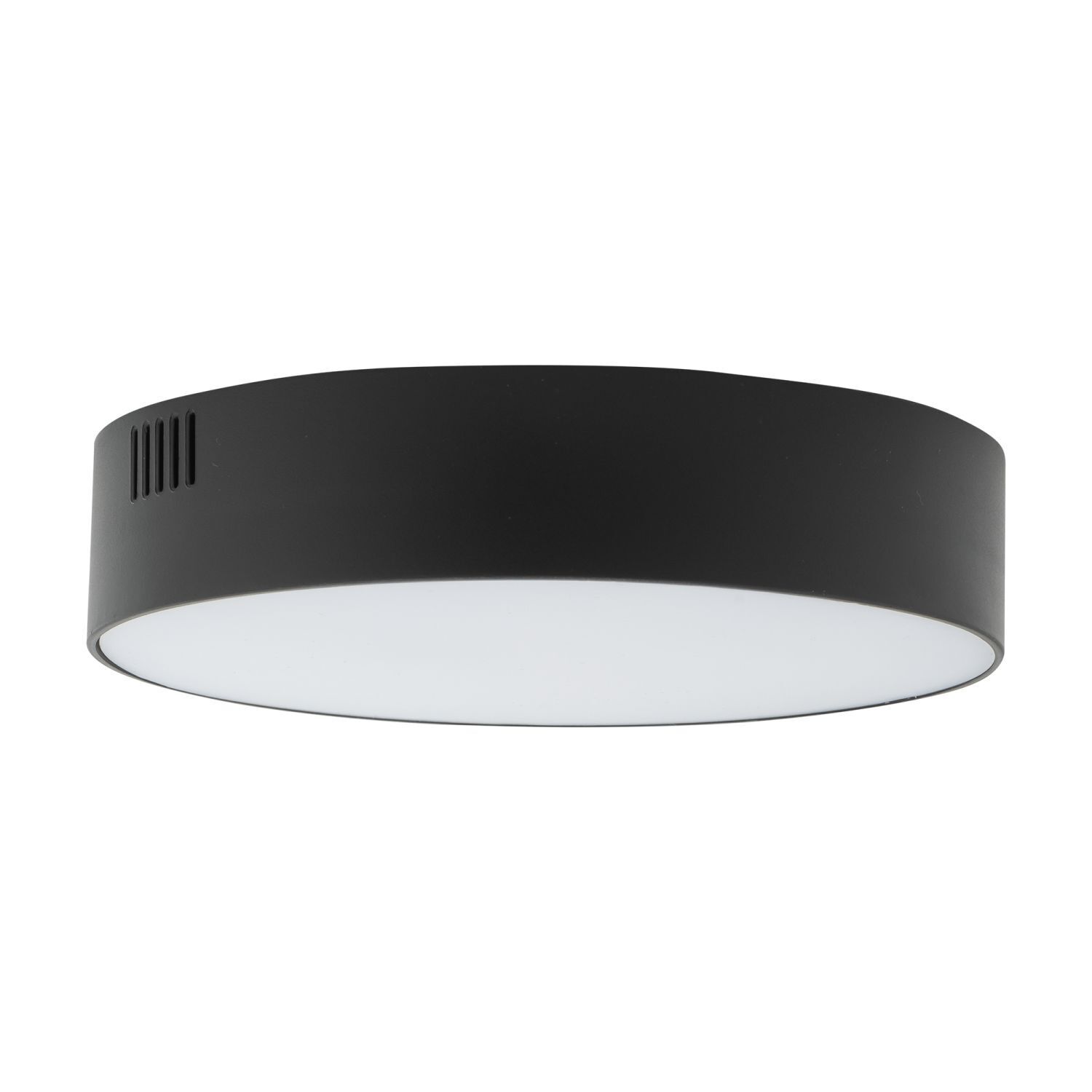LED Deckenleuchte Schwarz Ø 21 cm 4000 K 3000 lm Modern