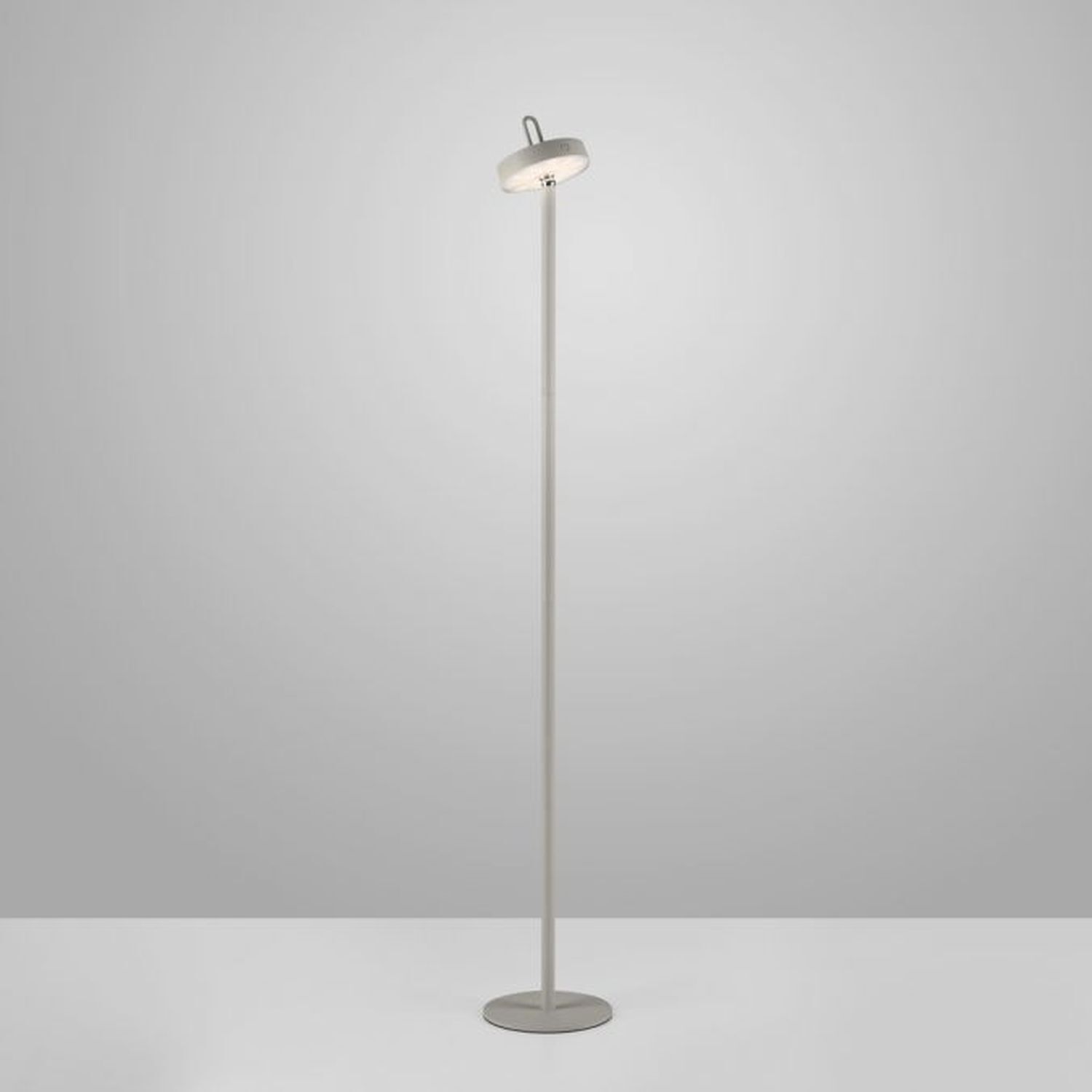 Lampadaire LED rechargeable Greige Dimmer Touch IP44 125,2 cm Lampe