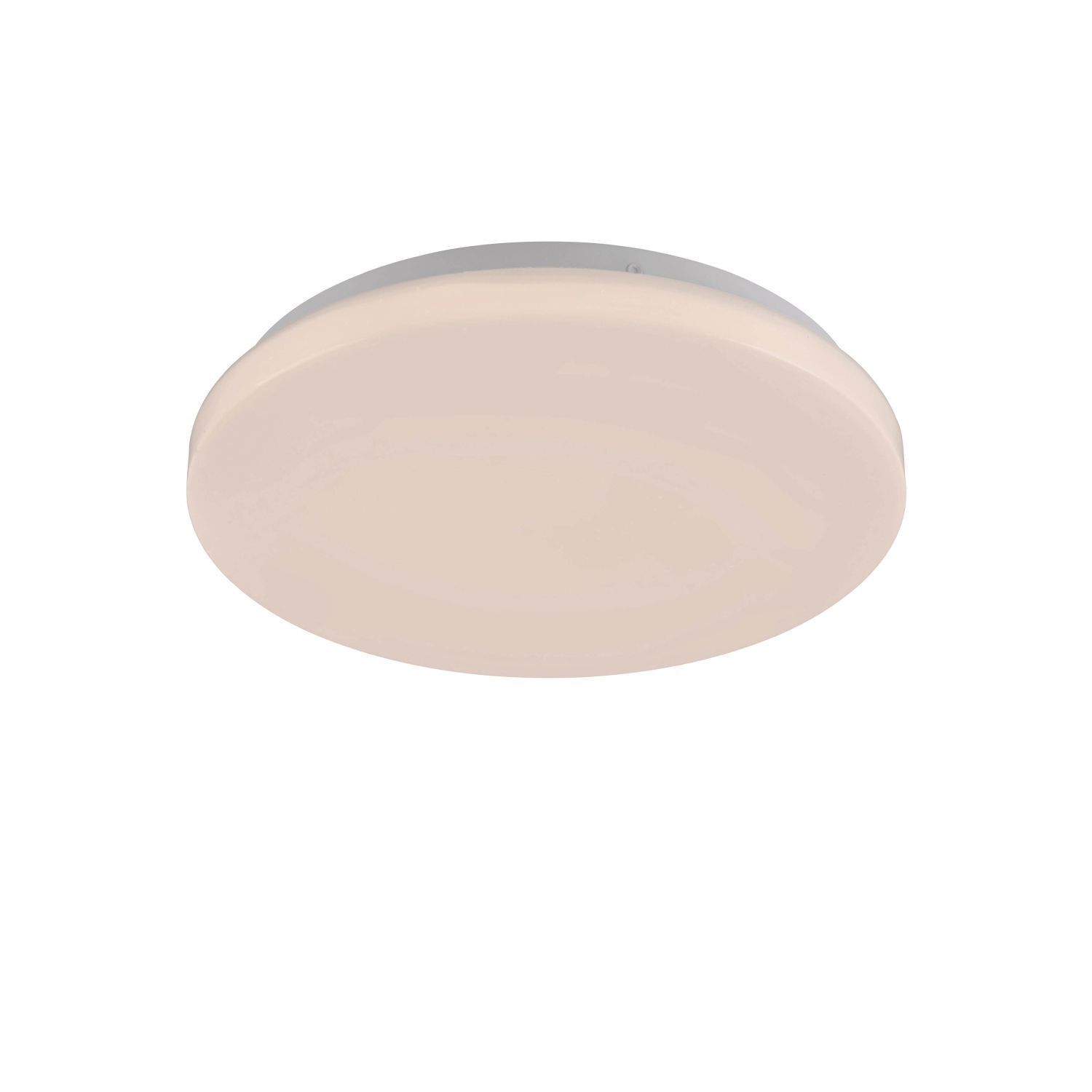 Blendarme LED Deckenlampe Weiß Ø22 cm rund 8 W wohnlich Deckenleuchte, Leuchte