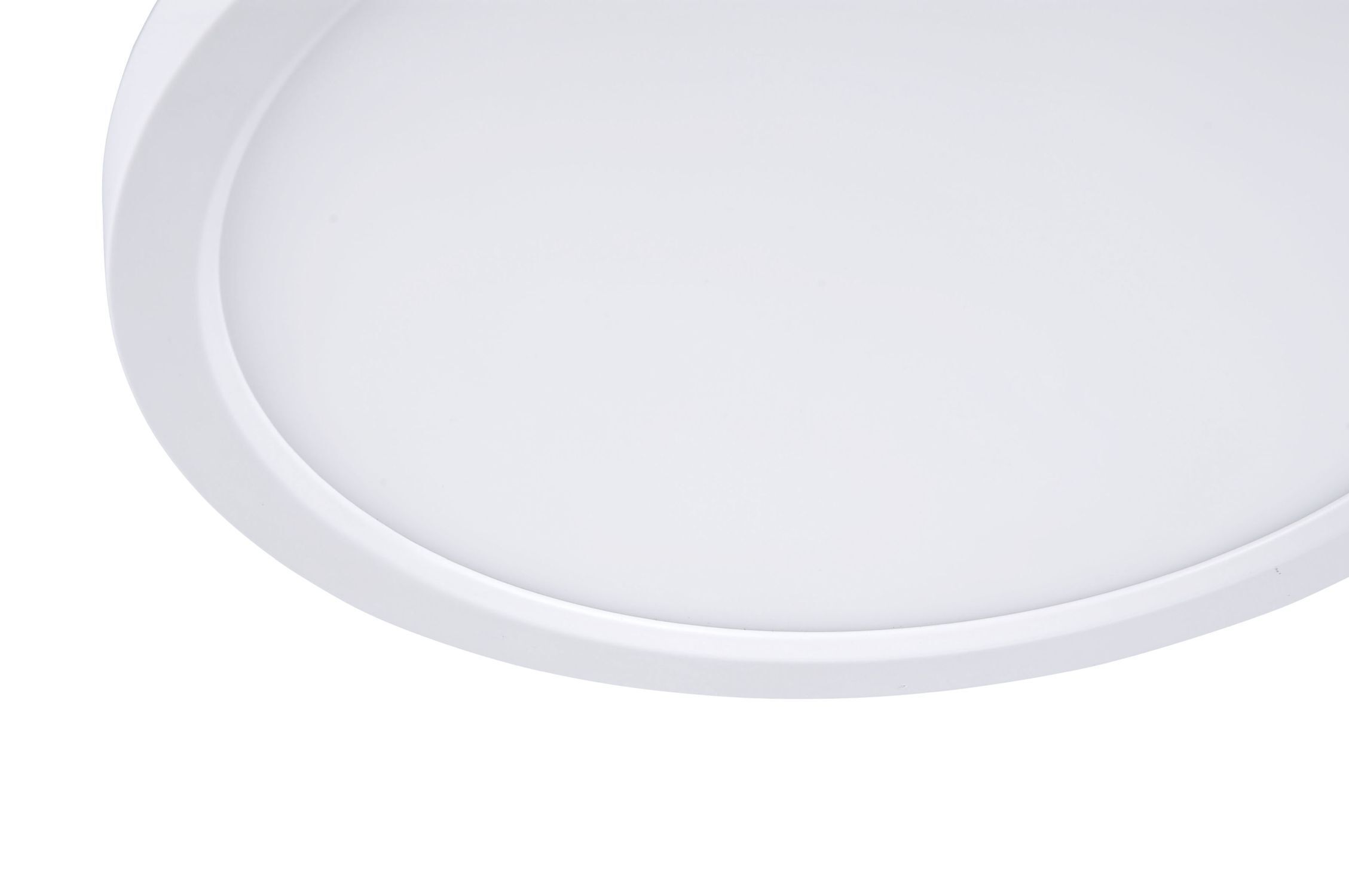 Runde LED Deckenlampe dimmbar Ø40 cm 20 W Fernbedienung Kunst, Porzellan, Töpferei, Deckenleuchte