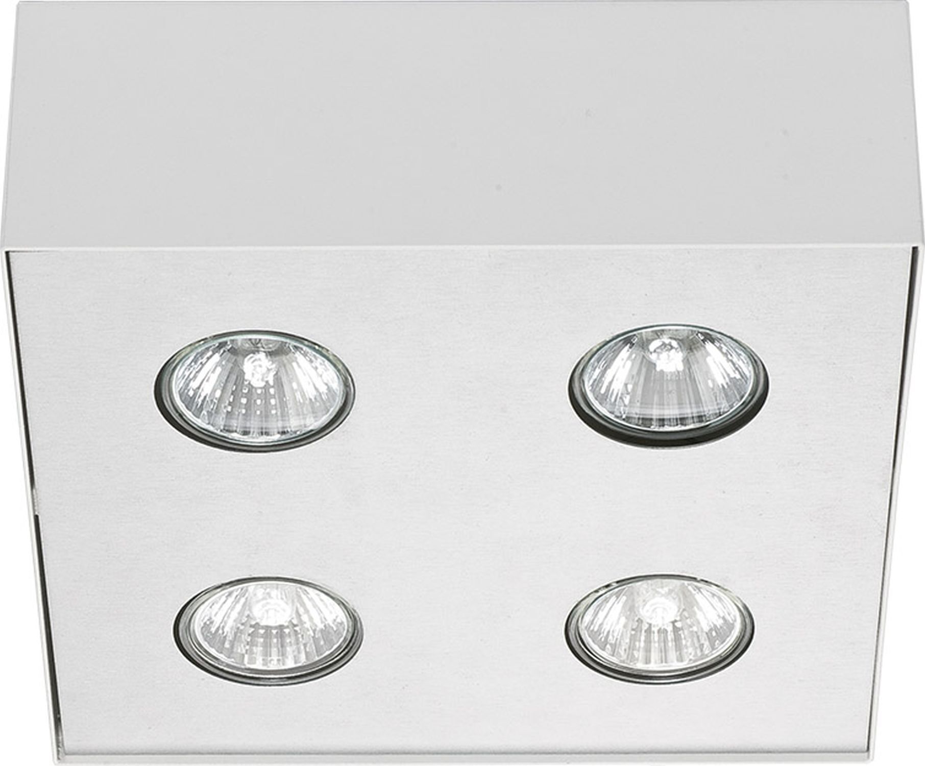 Aufbau Spotstrahler CARSON in Weiß 4-flmg Beleuchtung