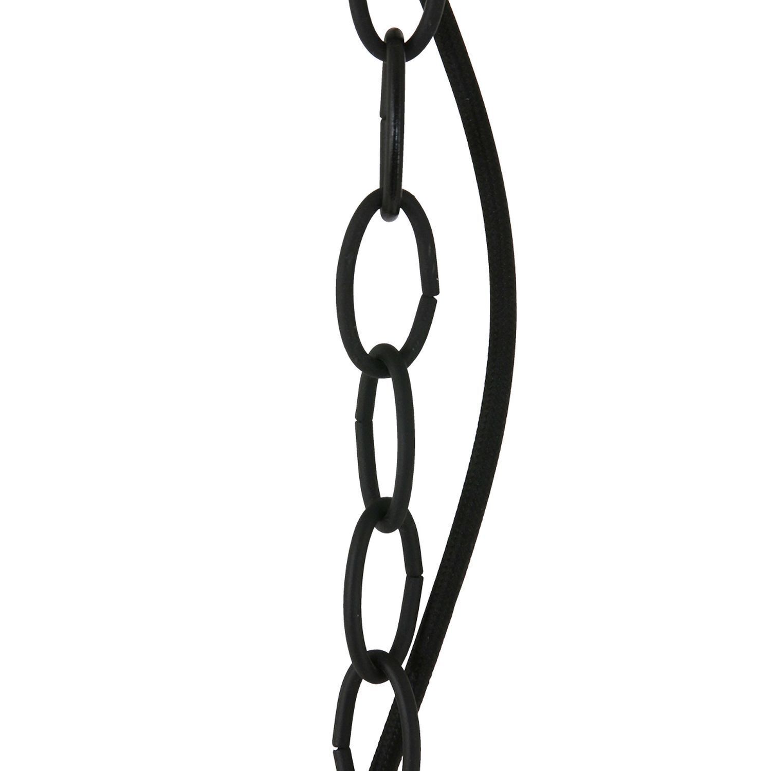 Longue lampe à suspendre métal noir or 140 cm E27