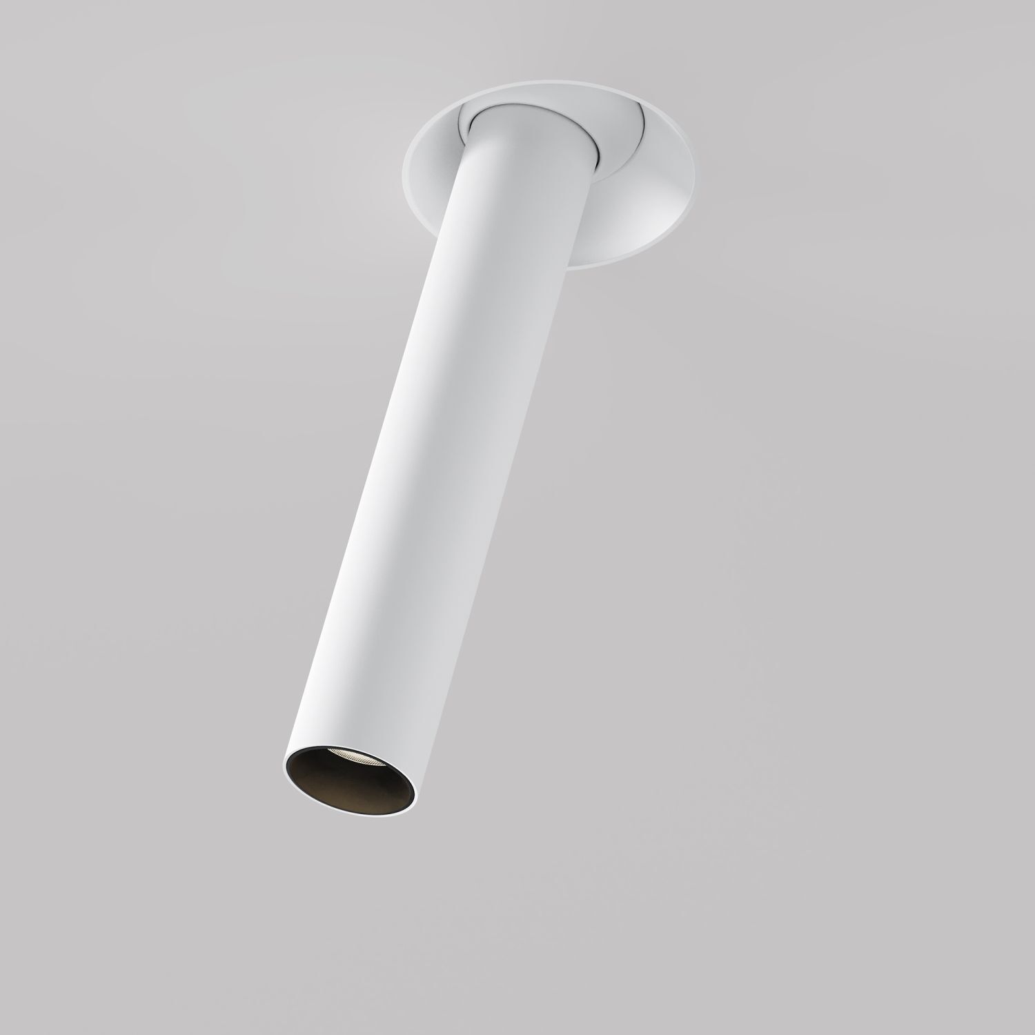 pendant light, track light, ceiling mount, white cylindrical, modern lighting