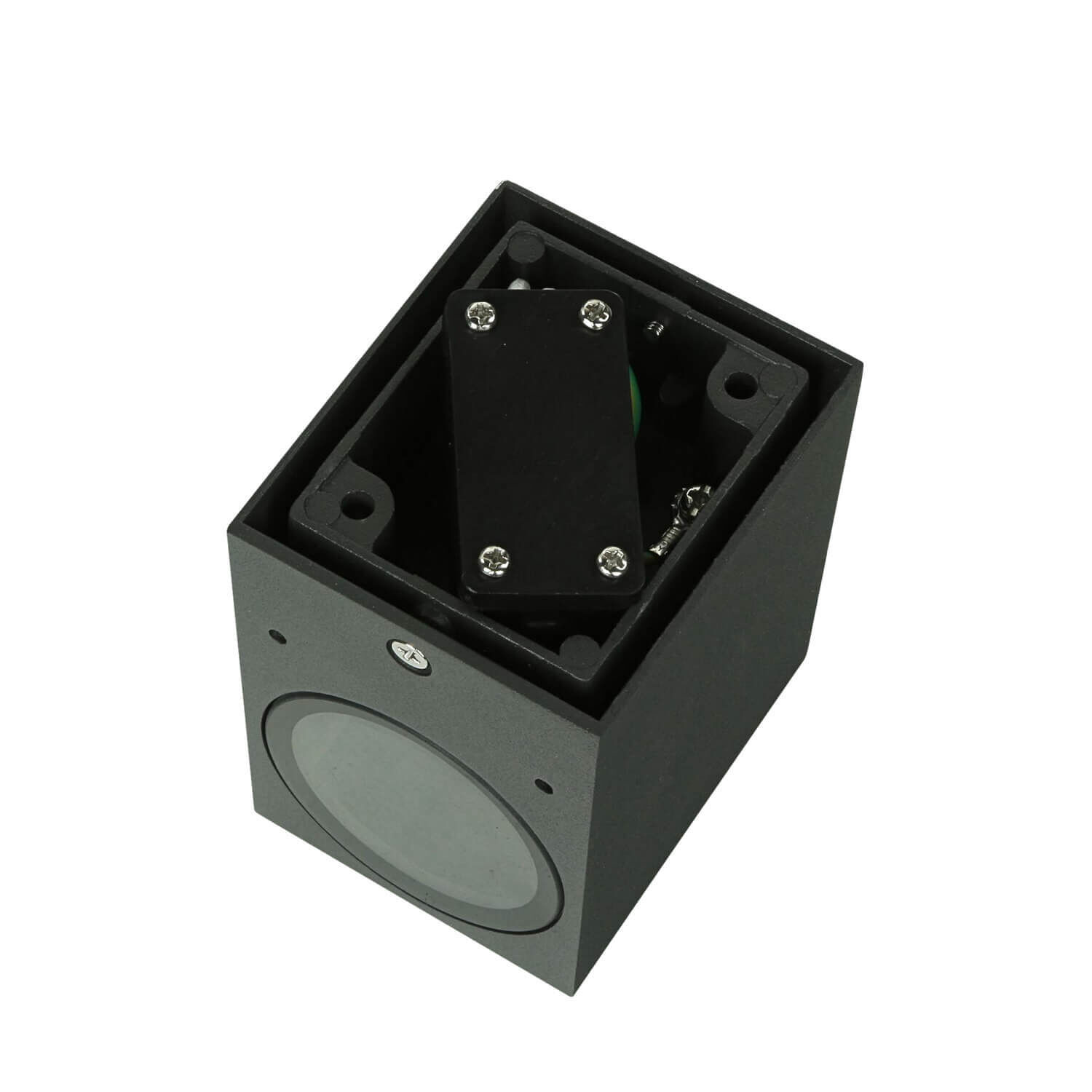 Kompakte Wandlampe für außen Anthrazit GU10 AALBORG Kompakte Wandlampe für außen Anthrazit GU10 AALBORG