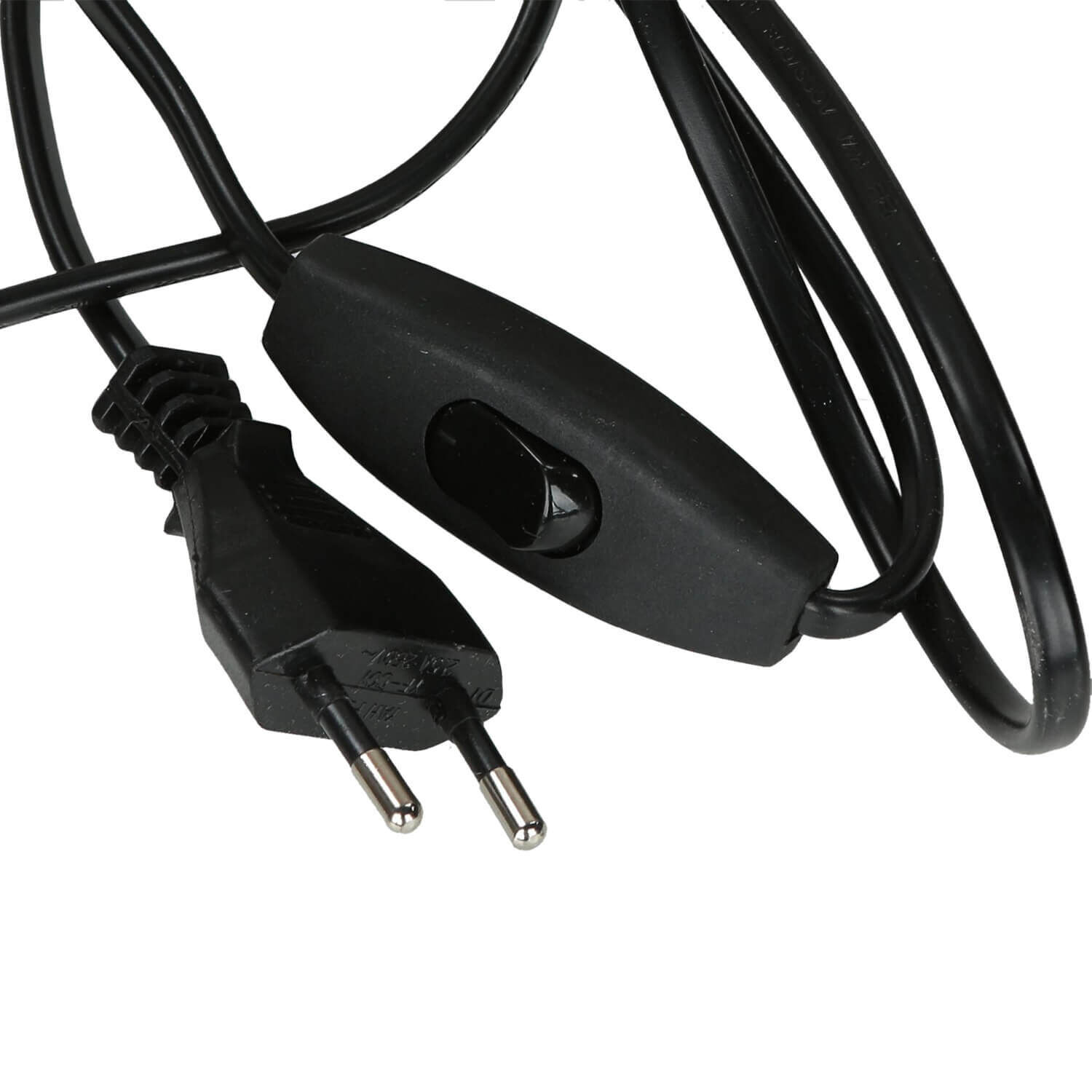 Lampe de table moderne Tissu Gris Métal 33 cm élégant E14 Adapter, Elektronik, Stecker, Kopfhörer