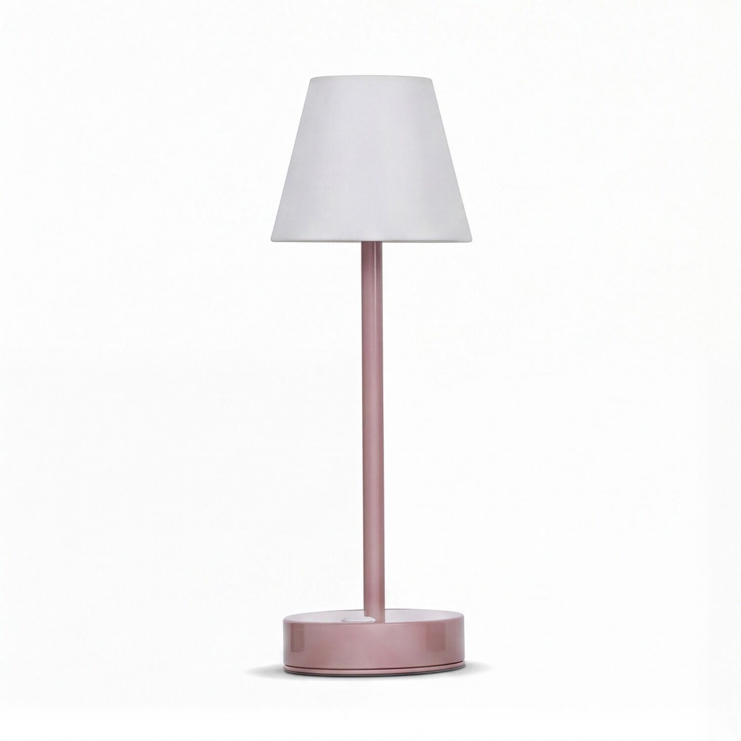 Tischlampe, Lampenbase, Stativlampe, pink, Schirm