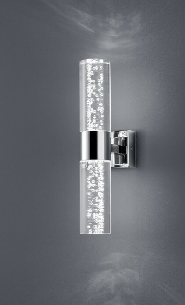 Applique LED salle de bain chrome 2flmg