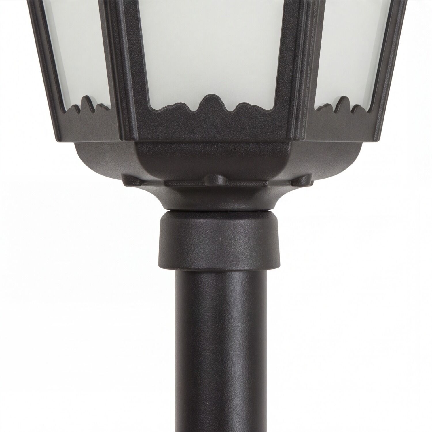 le51582-wegeleuchte-gartenlaterne-terrasse-garten-auffahrt-aussen-metall-kunststoff-matt-klassisch-rustikal-schwarz-06 laterne, gartenlampe, stahl, schwarz, stativ