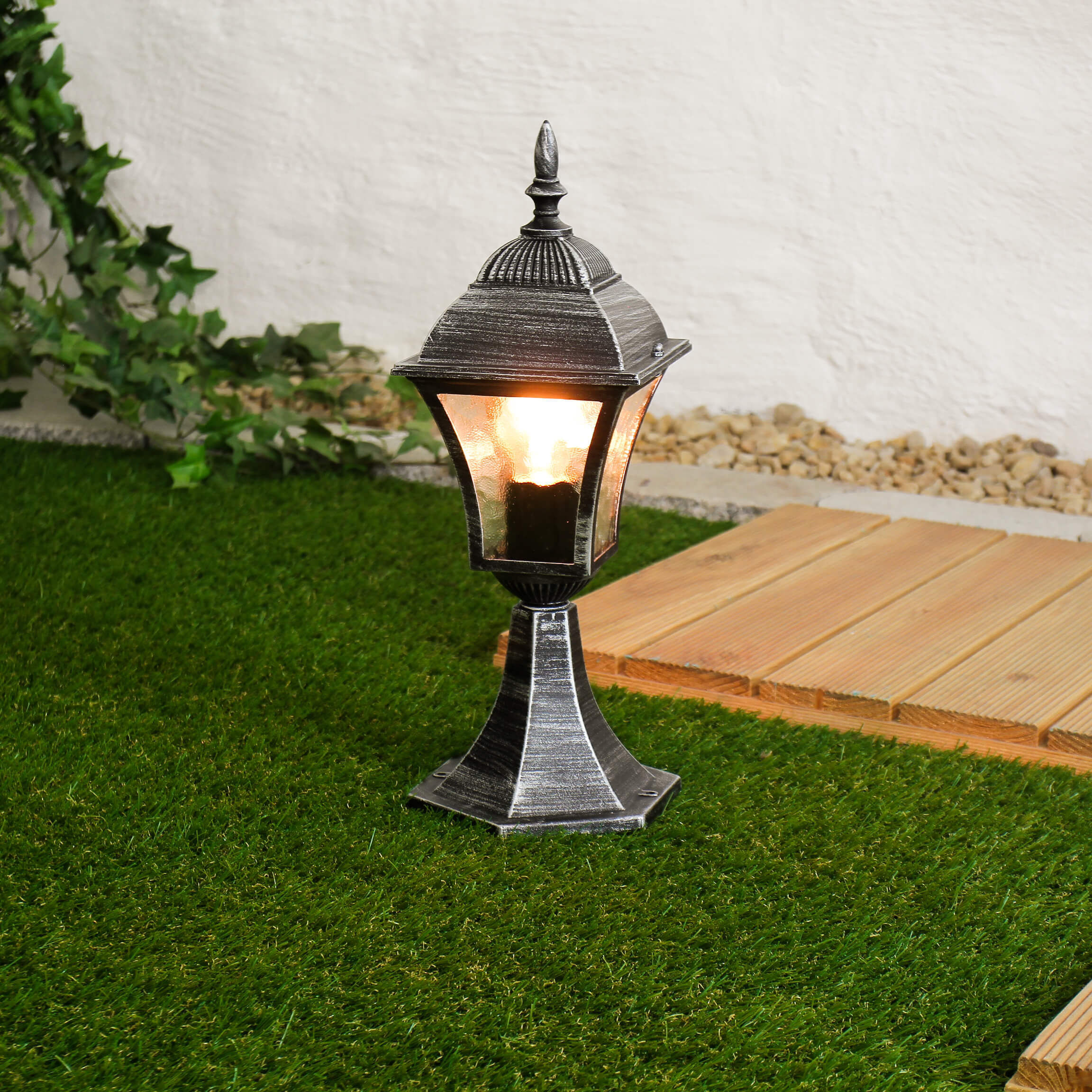Gras, Pflanze, Lampe