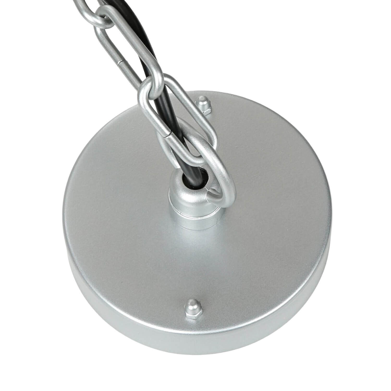 Lampe d'extérieur en acier inoxydable E27 IP44 en argent Maritim